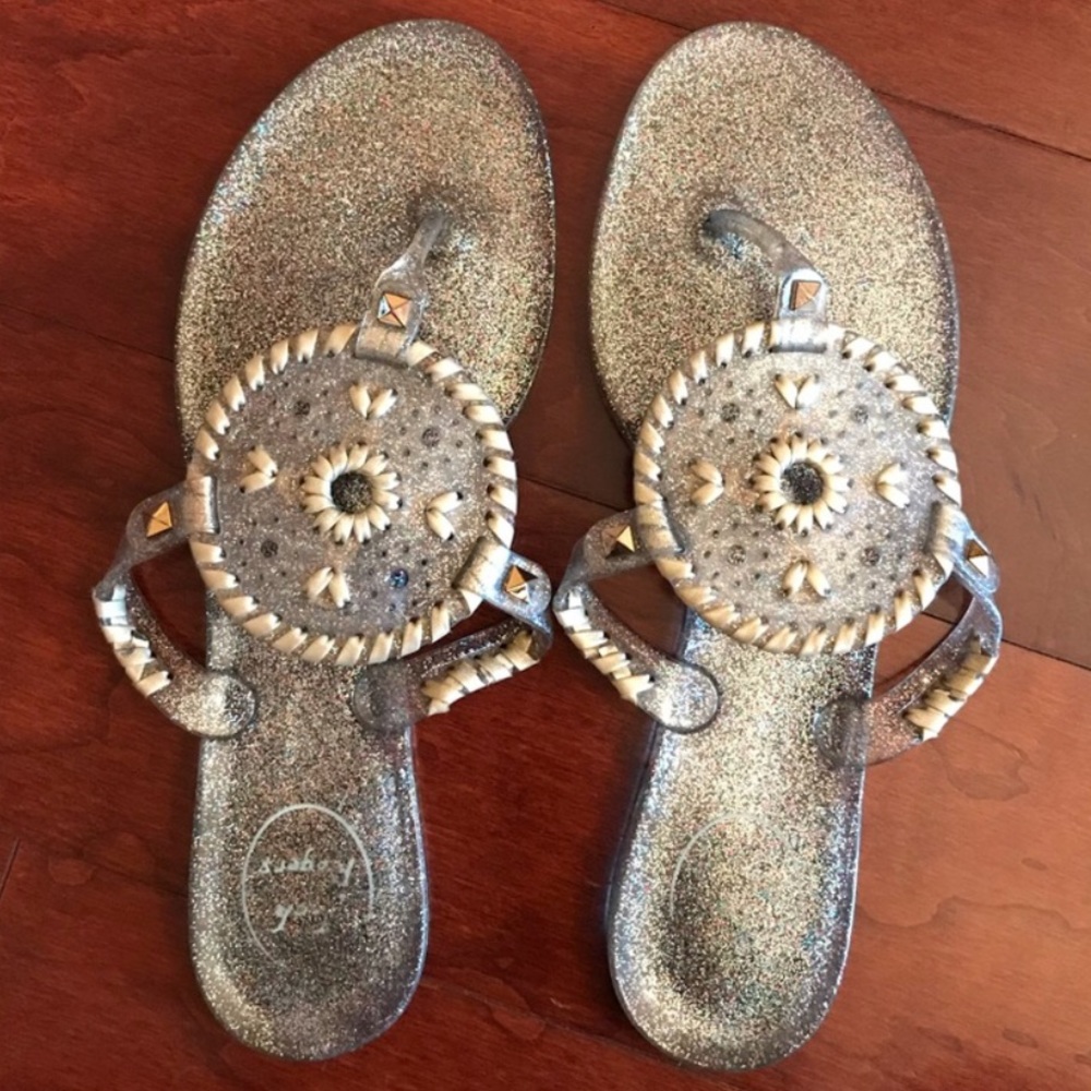 Jack Rogers jelly sandals